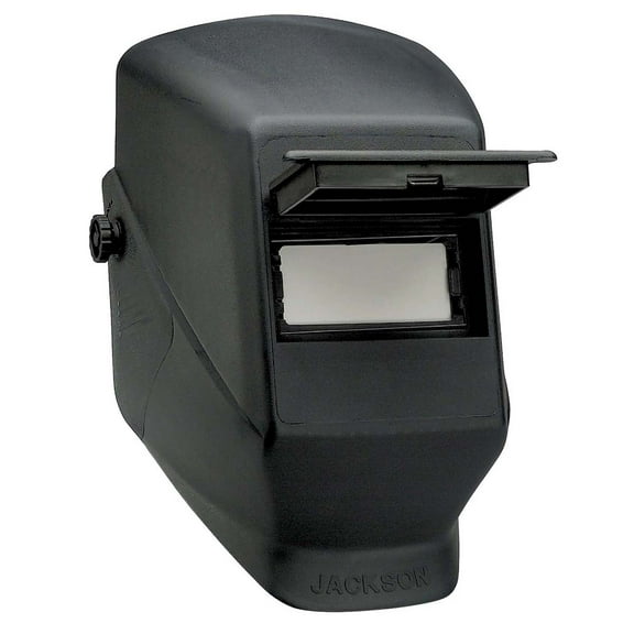 JACKSON SAFETY W10 HSL 2 Passive Welding Helmet Black with 386 Cap Adapter
