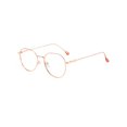 thumbnail image 1 of Guardurnaity Gafas de sol redondas anti-azules a la moda, gafas de sol, lentes transparentes clásicas, montura de gafas para hombre, gafas, rosa y Type3 NO3, 1 of 6