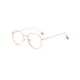 thumbnail image 1 of Guardurnaity Gafas de sol redondas anti-azules a la moda, gafas de sol, lentes transparentes clásicas, montura de gafas para hombre, gafas, rosa y Type3 NO3, 1 of 6