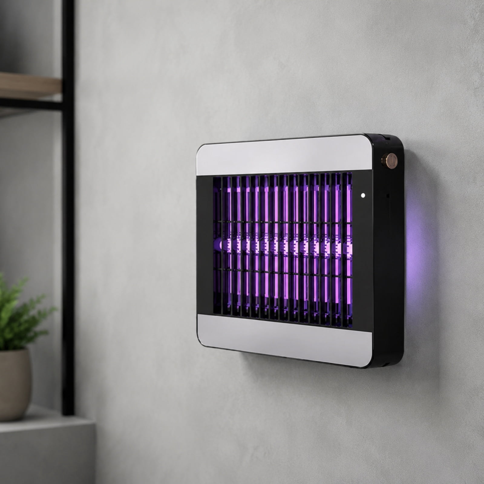 Electric Bug Zapper, 8-inch Grid for Fly Mosquito Gnat and Moth Control, Indoor and Covered Outdoor Use for Home Garage Patio and Farm