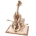 thumbnail image 1 of CHUANK 3D Musical Violin Wood Puzzle Children Educational Toy DIY Building Block Model, 1 of 15