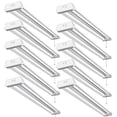 thumbnail image 1 of Bbounder 10 Pack 4ft Led Shop Light, Led Utility Shop Light, 48 Inch Linkable Integrated Fixture for Garage, 42W(Equivalent 270W), 5000K, Surface + Suspension Mount, ETL & Energy Star Certified., 1 of 6