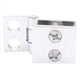 thumbnail image 5 of Juego de 16 Bisagras para Puerta de Vidrio, Abrazadera Rectangular Ajustable de 5 mm A 16 mm Clip único para Bisagras de Puerta de Vidrio Armario Gabinete, 5 of 8