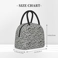 thumbnail image 2 of Salouo Wild Animal Leopard Print for Insulated Lunch Bag for Women/Men - Leakproof Cooler Tote Bag Organizer - Reusable Lunch Box for Office Picnic Hiking Beach-One Size, 2 of 6