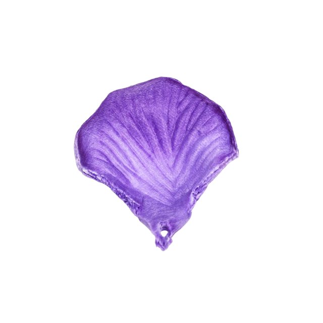 Naiovety 10 piezas de pétalos artificiales, decoración artística para fiesta de boda, vacaciones románticas, ambientes festivos, Color Flores artificiales Gradiente morado oscuro