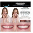 thumbnail image 5 of 2-pack Snap-on Dentures Denture Veneers Denture Denture, 5 of 5