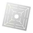thumbnail image 4 of Regla medidora de desagües de suelo, herramienta de alicatado multifuncional y práctica para arquitectura 30 cm x 30 cm, 4 of 9