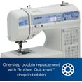 thumbnail image 5 of Brother CS7205 Computerized Sewing Machine with Wide Table, 150 Built-in Stitches, Water Soluble Stabilizer and 5-Piece Sewing Machine Needles, 5 of 7