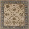 thumbnail image 1 of Ahgly Company Indoor Square Mid-Century Modern Camel Brown Oriental Area Rugs, 5' Square, 1 of 6