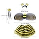 thumbnail image 3 of 4 unids / set trajes de abeja diadema varita tutú falda conjunto ángulo niñas hada vestido traje (abeja), 3 of 4