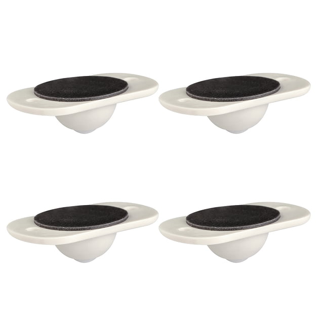 4Pcs Self-Adhesive Caster Storage Box Wheel Practical Sticky Wheels Case Wheel