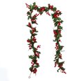 thumbnail image 1 of Guirnalda de Navidad de bayas rojas, guirnalda de bayas artificiales flexibles para decoración de chimenea de interior y exterior para el invierno, vacaciones de Navidad, decoración de Año Nuevo kaili Sencillez, 1 of 4