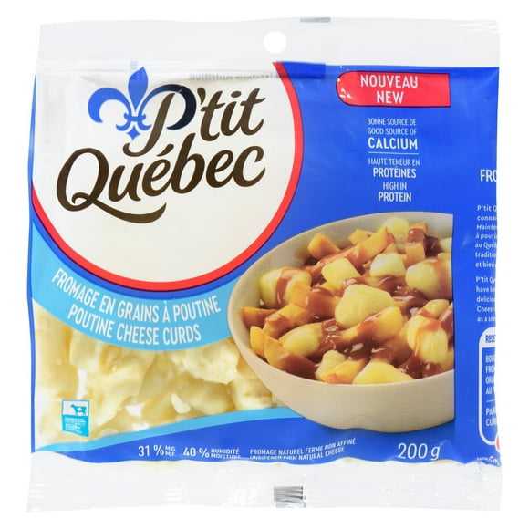 P'Tit Quebec Poutine Cheese Curds, 200g