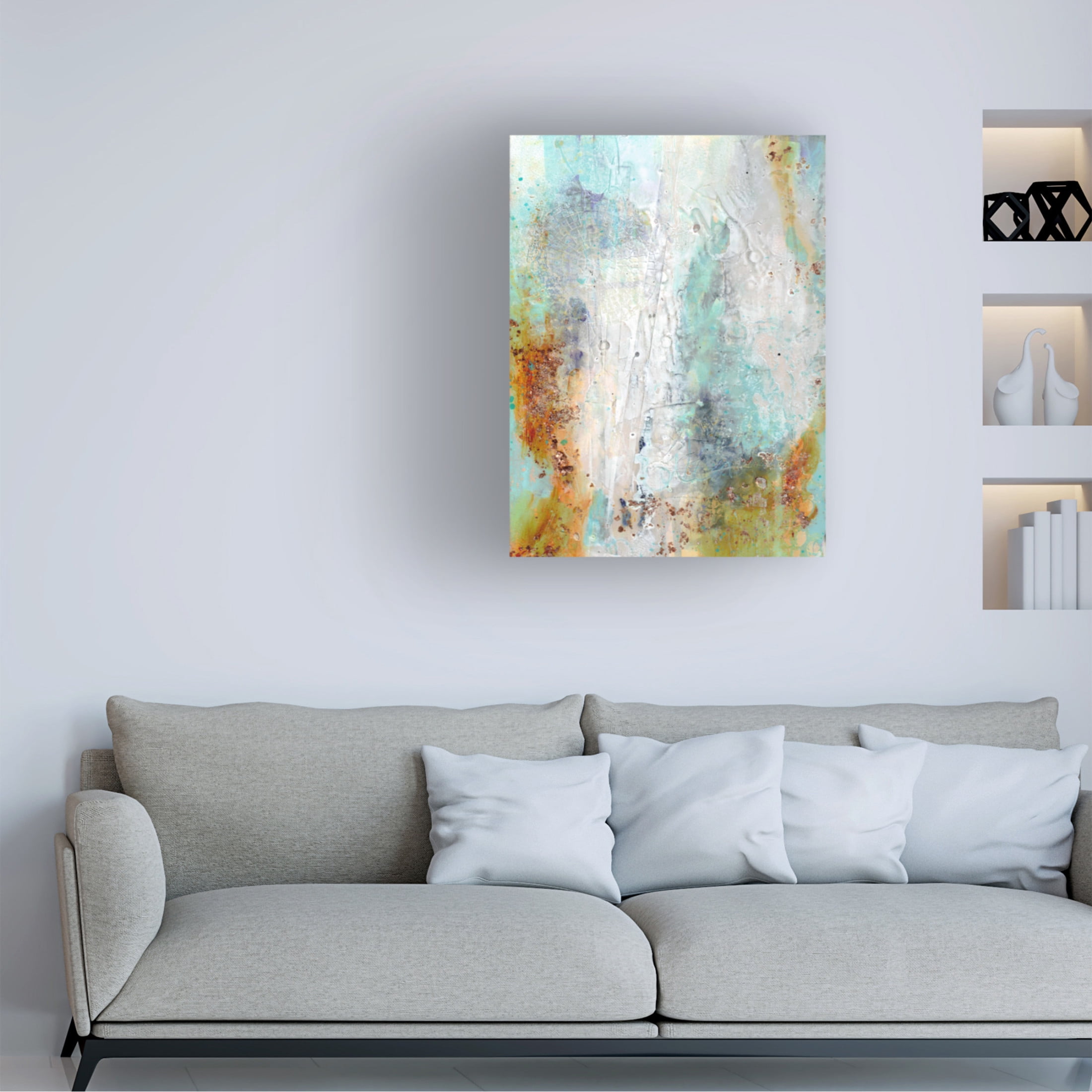 Canvas Wall Art - Deb Chaney 'Self Authenticity' Wall Art for Living Room, Bedroom, or Office Décor by Trademark Fine Art - 35 x 47 Inches