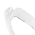 thumbnail image 2 of Gafas de natación de alta calidad con montura grande, resistentes al agua y a la niebla, de alta definición, para hombres y mujeres, color blanco, 2 of 12
