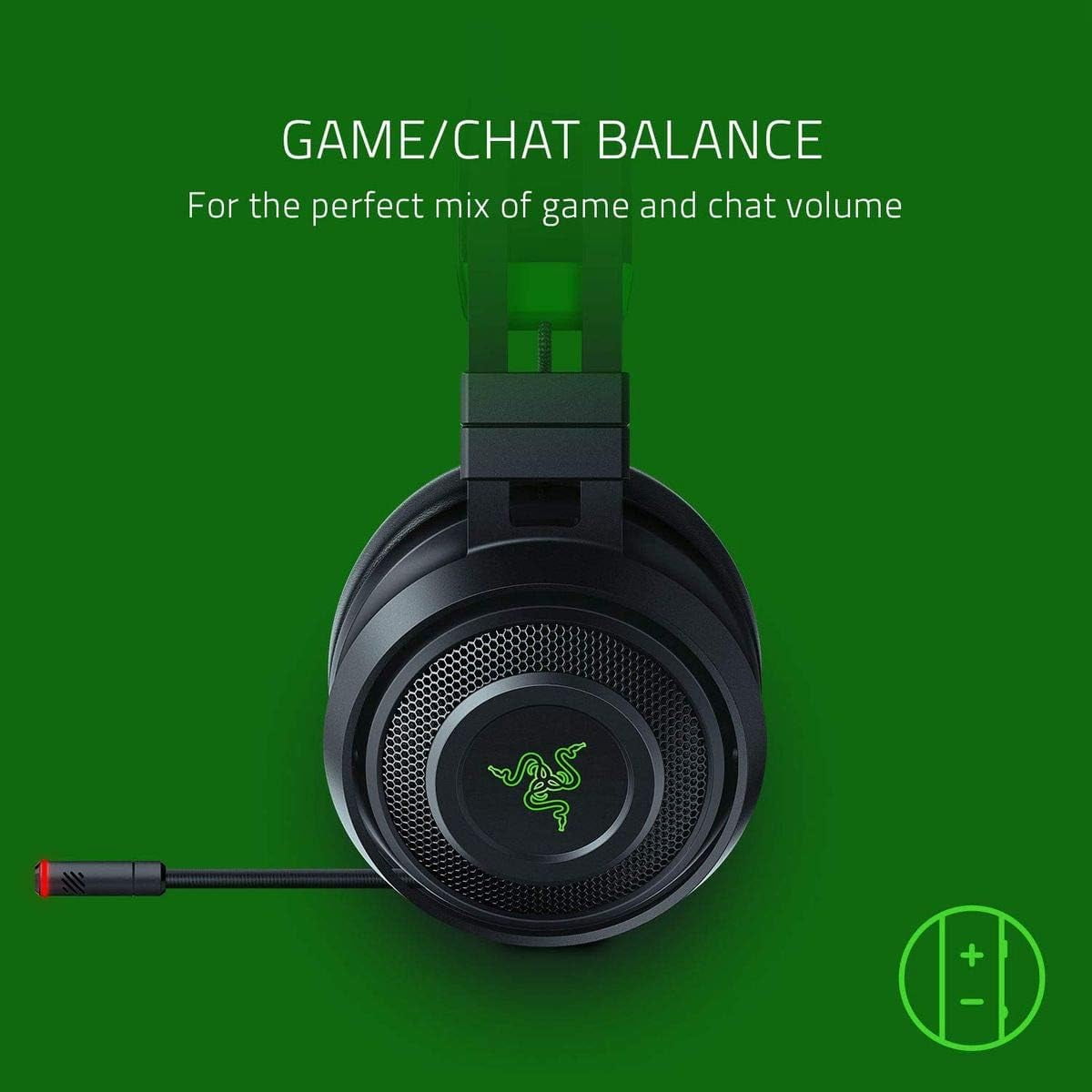 Razer Nari Ultimate Wireless 7.1 Surround Sound Gaming Headset