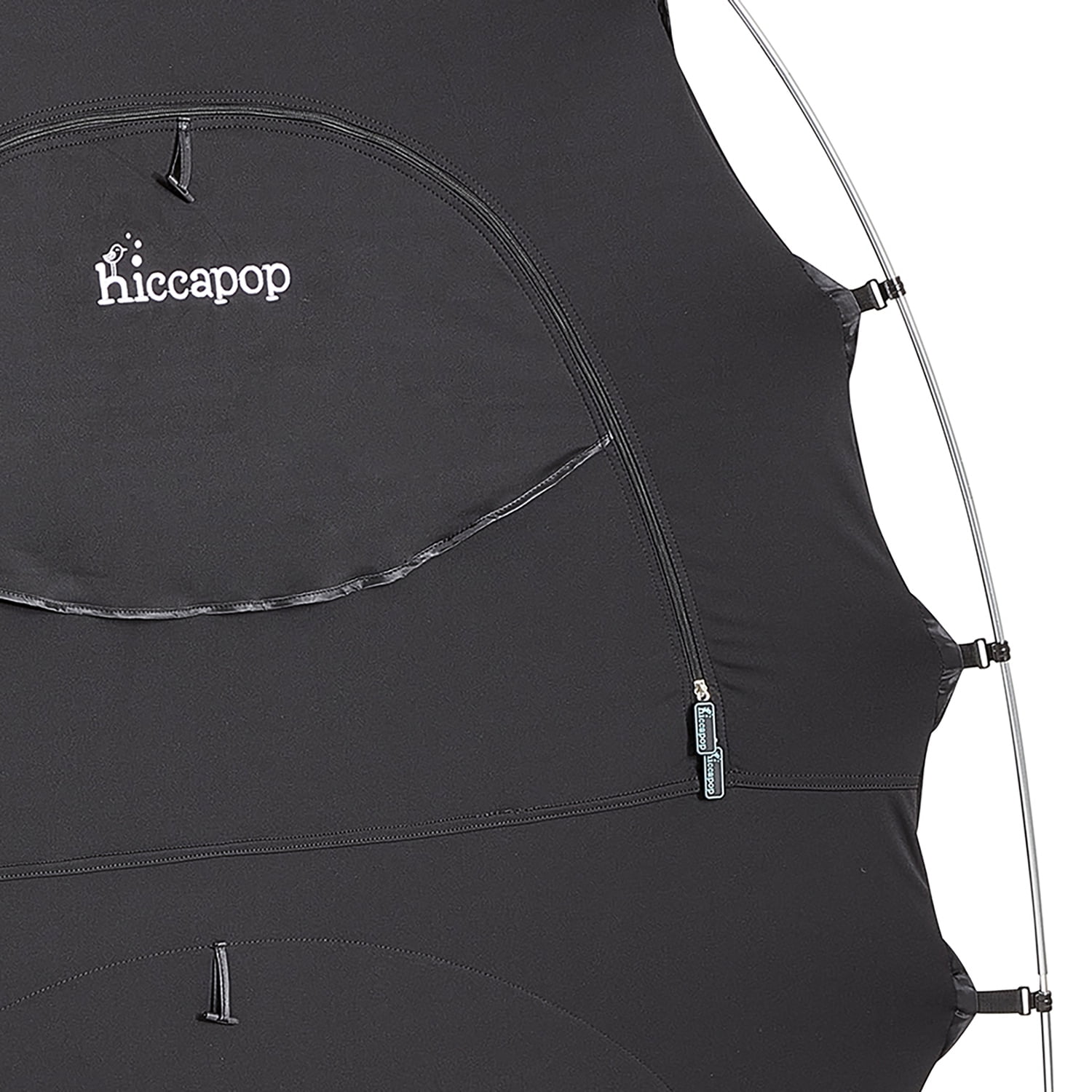 Hiccapop Blackout Tent for Pack and Play, Portable Crib Tent, Blackout Canopy Cover, Sleep Pod for Kids, Pack and Play Blackout Cover and Tent