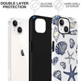 thumbnail image 2 of BDKWID-Seashell for iPhone 15 Plus Case 6.7",Cute Blue Seashell Summer Phone Cases for Girl Women Boy Men TPU Scratch Resistant Shockproof Cover Case,Fancy Shells, 2 of 4