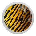 thumbnail image 1 of 4PCS Round Tiger Skin Texture Cabinet Fluorescence Knob Glowing in the Dark Furniture Drawer Pulls Handle with Screws, 1 of 5