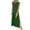 Green, variant on asdoklhq Summer Dresses Plus Size Dresses Womens Solid Color and Linen Dress Green 2X