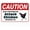 Warning Sign 2, variant on Area in Front of This Electrical Panel Must Be Kept Clear 36 Inches Metal Tin Sign 12 x 8 Inches - NO.27556, Clear Warning for Home & Business Use, Indoor Outdoor Electrical Safety