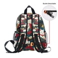 thumbnail image 5 of FORMRS School Backpack with Front Zippered Pocket 12" Elementary Student Travel Daypack, White Lucky Cat, 5 of 6