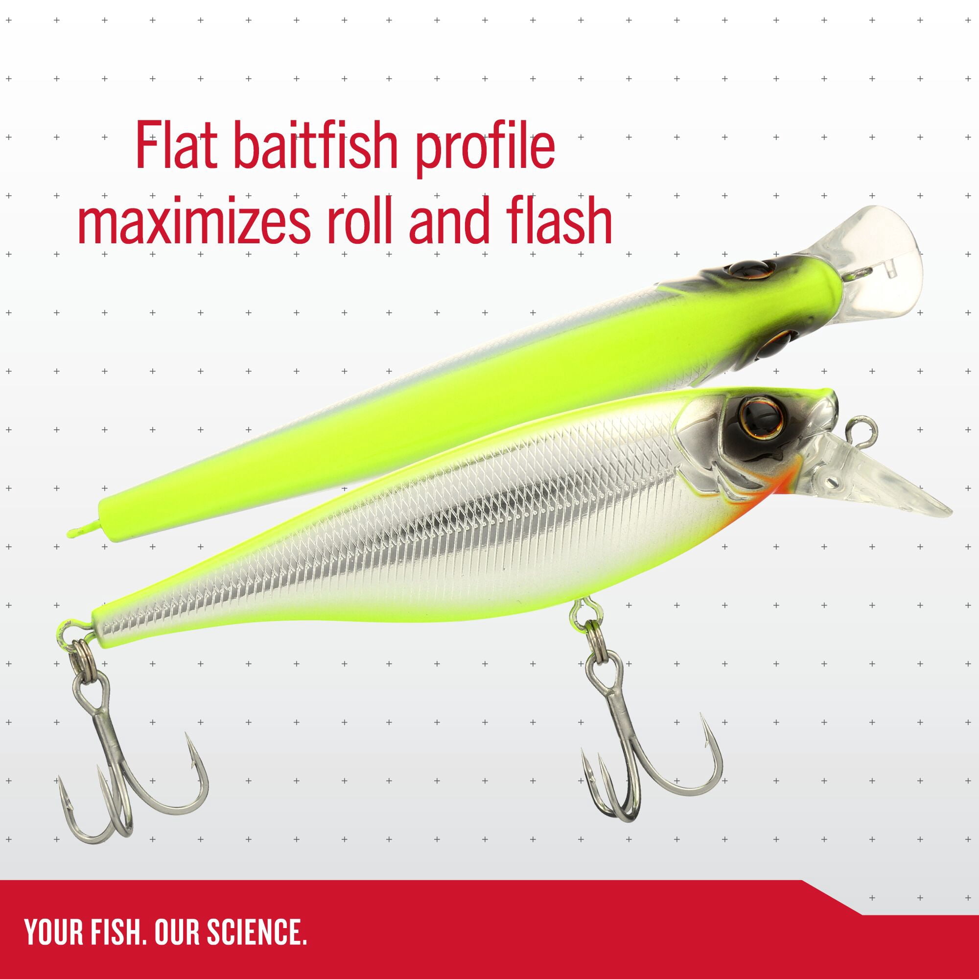 Berkley Juke Saltwater, 3.3 in, Crankbaits, Chrome (1 Count)