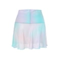 thumbnail image 6 of Women's Sheer Mesh Mini Skirts High Waist Solid See Through Skater Skirt Beach Cover-ups, 6 of 8