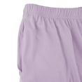 thumbnail image 7 of Ltctricy Women's Bermuda Shorts Comfy Elastic High Waisted Knee Length Sweatshorts Athletic Lounge Shorts with Pockets, 7 of 7