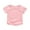 Pink, variant on Timegard Infant Baby Clothes Girls Toddler Cute Short Sleeve Tee Shirts Casual Comfy Solid Color Tops