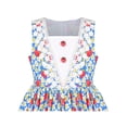 thumbnail image 5 of Girls Dress Floral Strawberry Print Lovely School Lace Sundress Summer 6 Years, 5 of 8