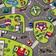 thumbnail image 7 of BESTSKY Large Kids Carpet Playmat Rug 52 x 32 with Non-Slip Backing, City Life Play Mat for Playing with Car Toy, Game Area for Baby Toddler Kid Educational Learn Road Traffic in Bedroom, 7 of 7