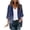 Blue1, variant on Women's Summer Boho Kimono Cardigans 3/4 Puff Sleeve Lightweight Open Front Drape Cardigan Casual Blouse Tops Swimsuit Coverup for Women