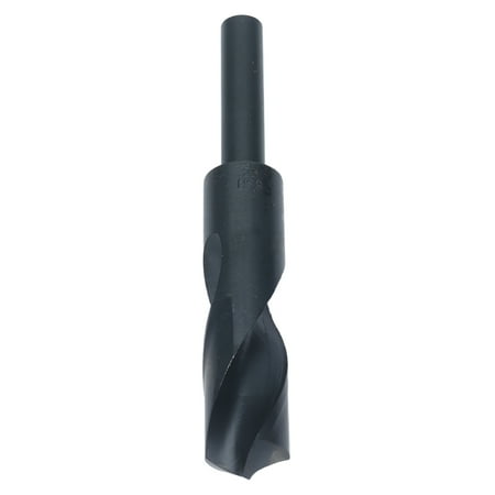 

2024 Twist Drill Bit High Speed Steel 1/2in Straight Shank 23mm Blade Drilling Tool Black