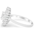thumbnail image 3 of Art Deco Wedding Bridal Ring Baguette Simulated CZ 925 Sterling Silver size 6, 3 of 5