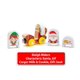 thumbnail image 5 of Set de Vehículos de Juguete Orbrium Tren Navideño de Madera Motorizado, 5 of 7