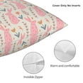 thumbnail image 4 of Rateoe Rabbit Pattern Throw Pillow Cover Premium Pillow Stuffer Sham Square for Decorative Cushion Bed Couch Sofa(Pillow insert not included), 4 of 8