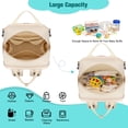 thumbnail image 3 of Mochila para pañales BAGPARKK, multifunción, impermeable, color beige, 3 of 7