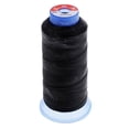 thumbnail image 1 of Abbracc 2x1pc 500D Round Polyester Waxed Thread Sewing Stitching Leather Craft Black 2 Pcs, 1 of 8