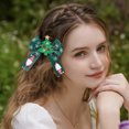 thumbnail image 1 of Xihbxyly Oferta Por Tiempo Limitado Tocado Navideño Horquillas para El Pelo con Forma de Árbol de Navidad Horquillas para El Pelo con Lazo Las Horquillas con Motivos de Copos de Nieve Son Adecuados p, 1 of 6