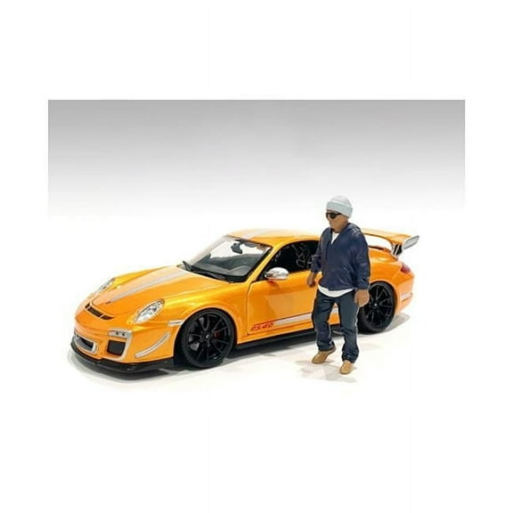 "Car Meet 1" Figurine IV for 1/24 Scale Models by American Diorama