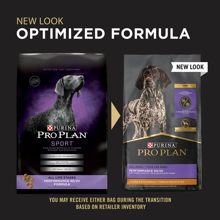 Purina Pro Plan Dry Dog Food Performance 30 20 High Protein Real