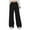 Black, variant on cfhntfmh Flare Sweatpants Women Drawstring High Waisted Wide Leg Joggers Casual Fleece Bootcut Yoga Pants with Pockets(Dark Gray,X-Large)