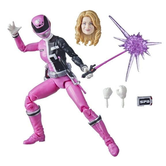 Power Rangers: Lightning Collection as.P.D. Pink Ranger Toy Action Figure for Boys and Girls Ages 4 5 6 7 8 and Up (6”)