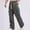 Dark Gray, variant on Clearance YLSDY Men's Cargo Pants Casual Camouflage Print Stretch Elastic Waist Tapered Tactical Climbing Pants with Pockets Black XXXL