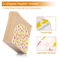 thumbnail image 5 of Yayeee Napkin Holder for Table Kitchen Paper Tissue Organization, White Stars Pattern, 5 of 8