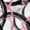 Pink Black, variant on Homewish Red Black Circle Twin Quilt Set,Modern Abstract Twin Coverlet Set,2-Piece