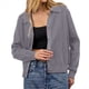 thumbnail image 2 of Suéter de Cuello de Solapa para Mujer, Chaqueta de Punto con Botones y Abertura Frontal, Cárdigan de Larga con Botones Gris S, 2 of 7