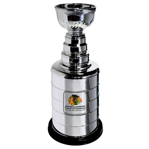 Chicago Blackhawks 6-Time Stanley Cup Champions 25'' Replica Team Trophy