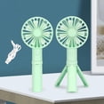 thumbnail image 3 of Handheld Fan Foldable Handheld Portable Fan Mini Hand Fan USB Rechargeable Personal Fan Small Fan For Travel, 3 of 6